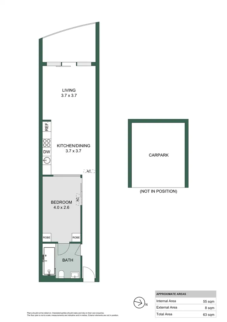 Floorplan of Homely apartment listing, 115/16 Holdfast Promenade, Glenelg SA 5045