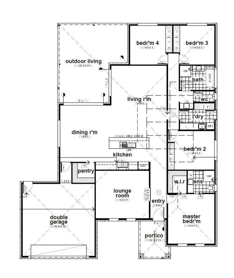 Floorplan of Homely house listing, 2 Mitchell Court, Gol Gol NSW 2738