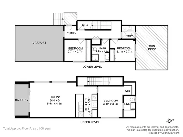 Floorplan of Homely unit listing, 7/7 Trillick Court, Sorell TAS 7172