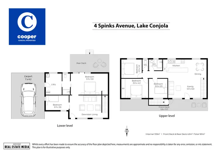 Floorplan of Homely house listing, 4 Spinks Avenue, Lake Conjola NSW 2539