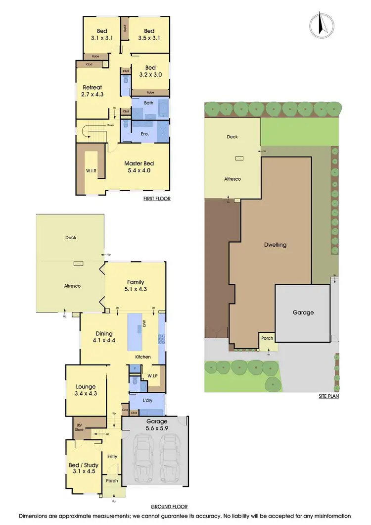 Floorplan of Homely house listing, 9 Elderfield Circuit, Doreen VIC 3754