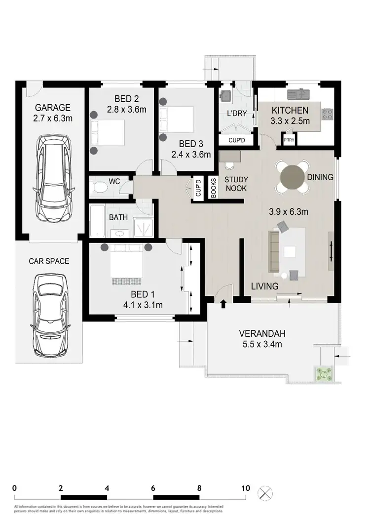 Floorplan of Homely villa listing, 30/33 Monroe Street, Ermington NSW 2115