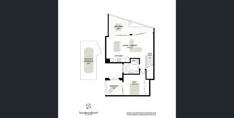 Floorplan of Homely apartment listing, 712/8 Cooper Street, Surry Hills NSW 2010