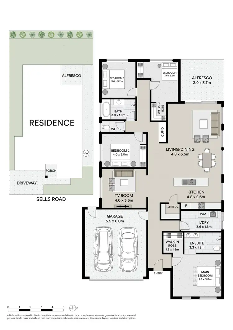 Floorplan of Homely house listing, 10 Sells Road, Lucas VIC 3350
