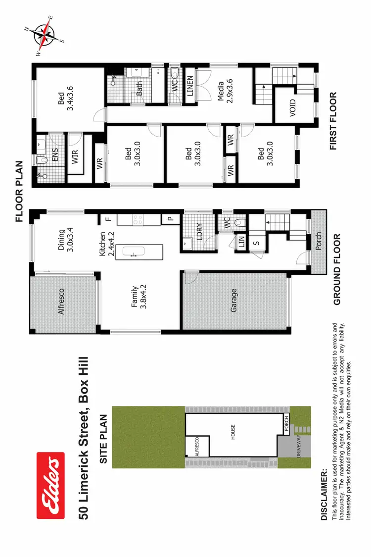 Floorplan of Homely house listing, 50 Limerick Street, Box Hill NSW 2765