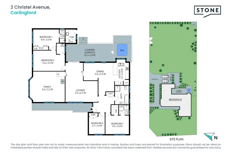 Floorplan of Homely house listing, 2 Christel Avenue, Carlingford NSW 2118