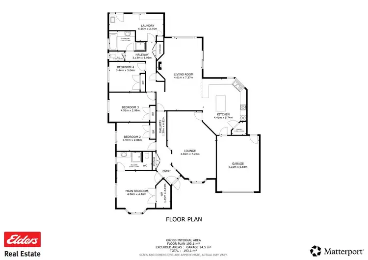 Floorplan of Homely house listing, 9 Great Southern Highway, Beverley WA 6304