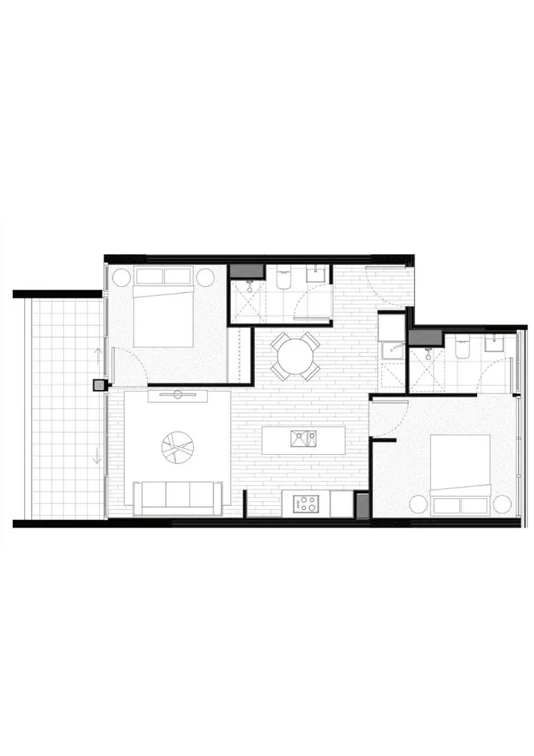 Floorplan of Homely apartment listing, 321/61 Cooyong Street, Braddon ACT 2612