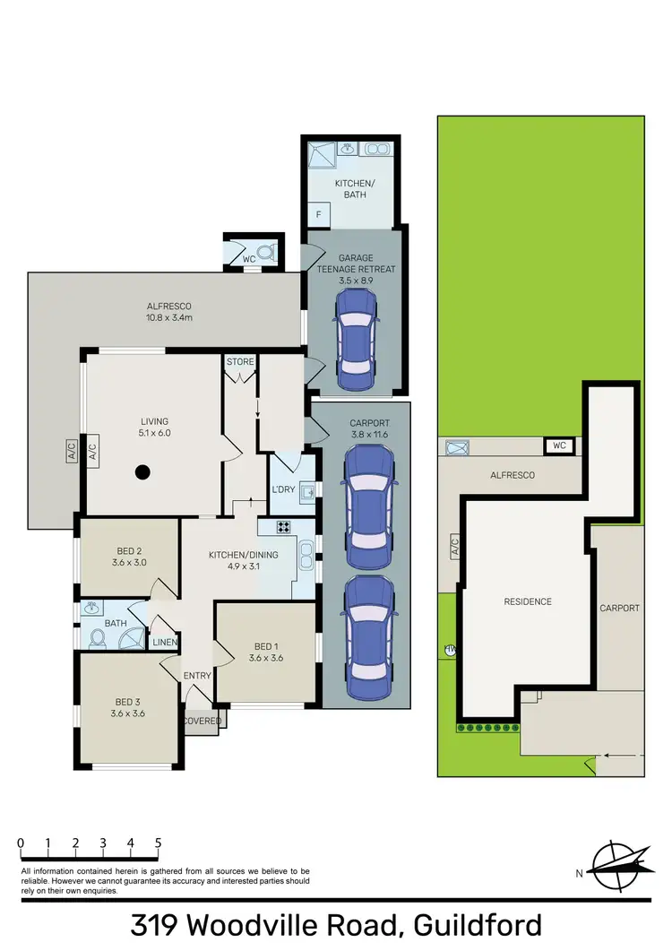 Floorplan of Homely house listing, 319 Woodville Road, Guildford NSW 2161