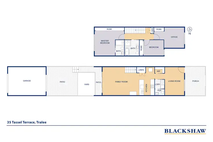 Floorplan of Homely terrace listing, 35 Tassel Terrace, Tralee NSW 2620