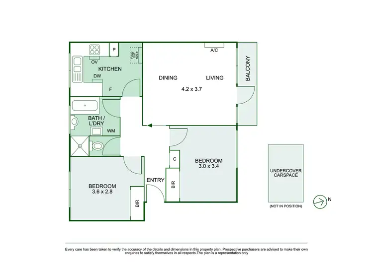 Floorplan of Homely apartment listing, 6/50 Sutherland Road, Armadale VIC 3143