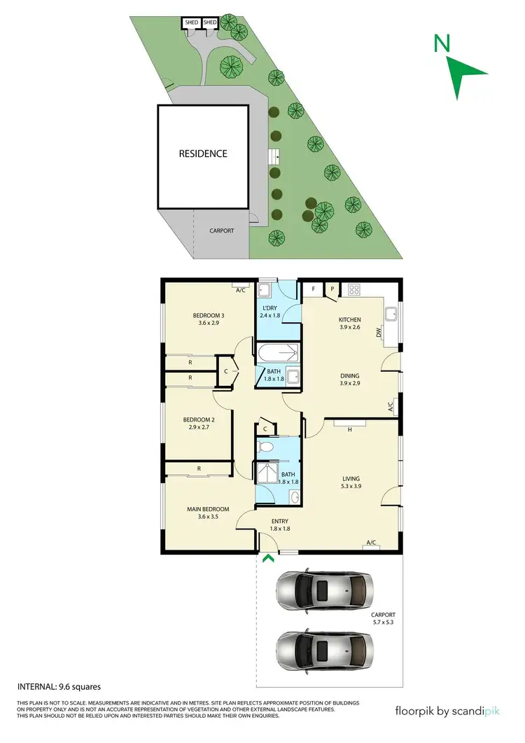 Floorplan of Homely unit listing, 2/12 Tintern Avenue, Bayswater North VIC 3153