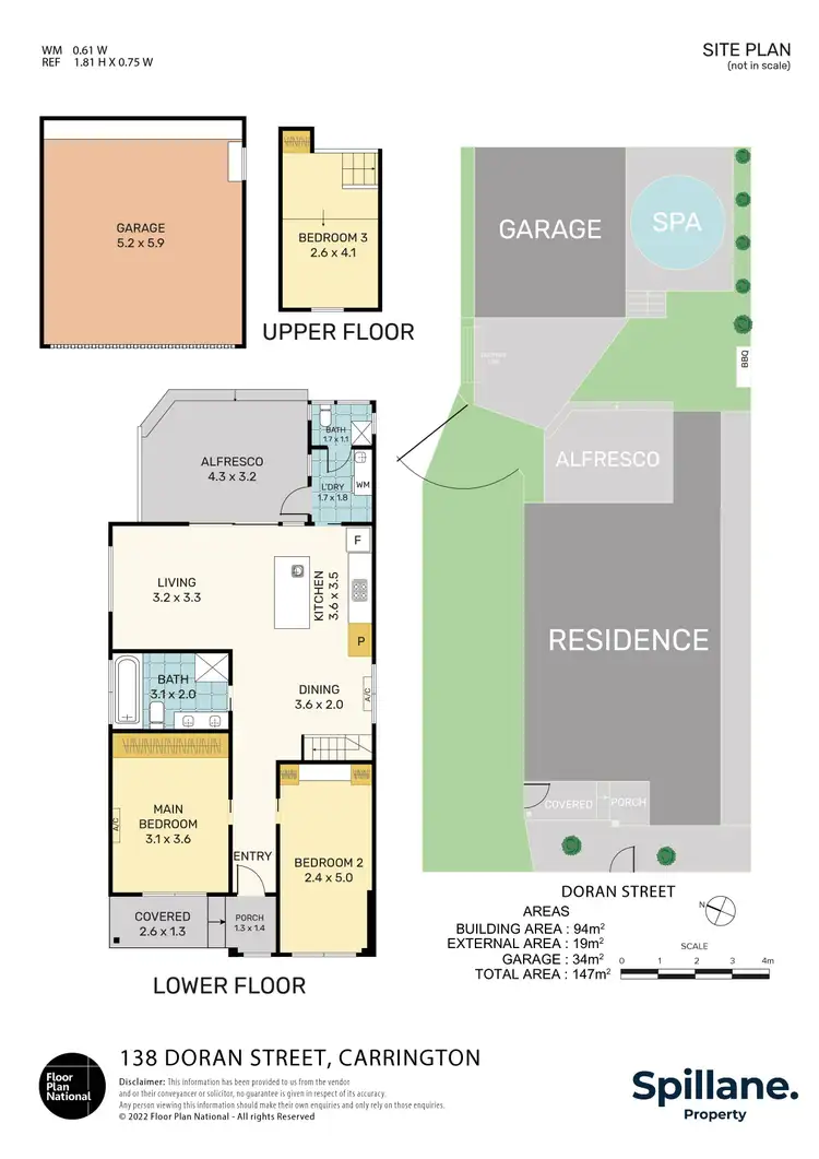 Floorplan of Homely house listing, 138 Doran Street, Carrington NSW 2294
