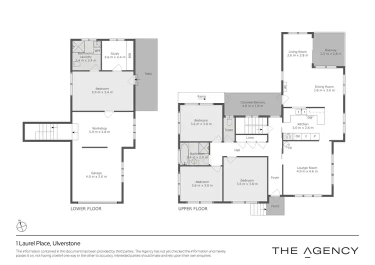 Floorplan of Homely house listing, 1 Laurel Place, Ulverstone TAS 7315
