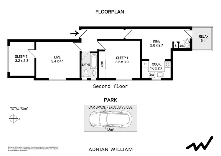 Floorplan of Homely apartment listing, 4/215-217 Stanmore Road, Stanmore NSW 2048