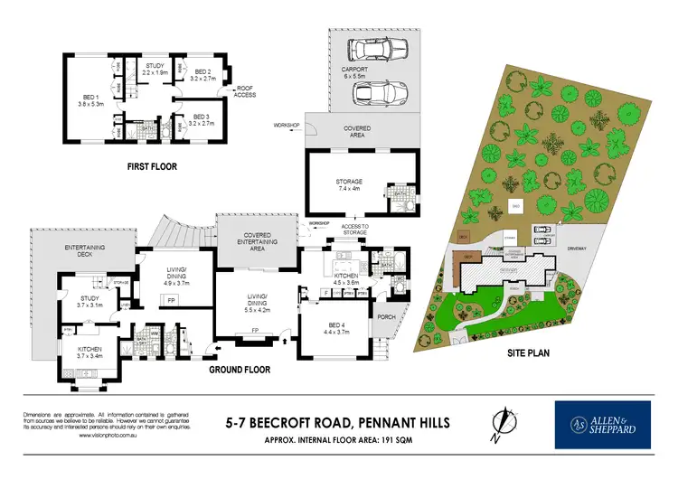 Floorplan of Homely house listing, 5-7 Beecroft Road, Pennant Hills NSW 2120