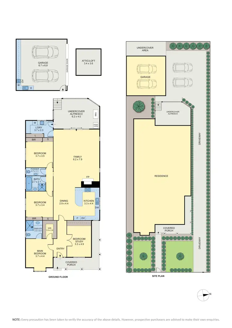 Floorplan of Homely house listing, 113 Deakin Street, Essendon VIC 3040