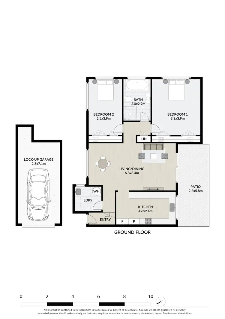 Floorplan of Homely apartment listing, 8/14 Helen Street, Westmead NSW 2145