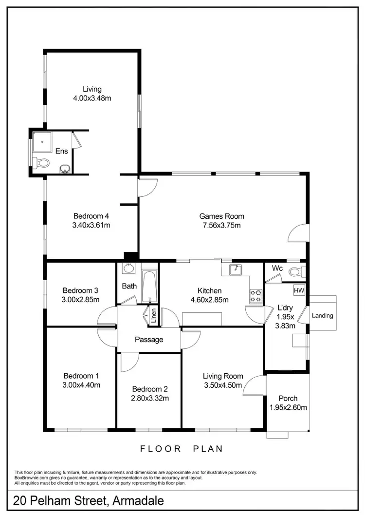 Floorplan of Homely house listing, 20 Pelham Street, Armadale WA 6112