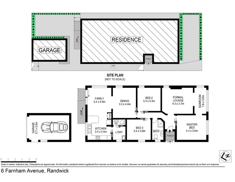 Floorplan of Homely house listing, 6 Farnham Avenue, Randwick NSW 2031