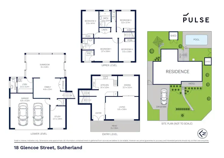 Floorplan of Homely house listing, 18 Glencoe Street, Sutherland NSW 2232