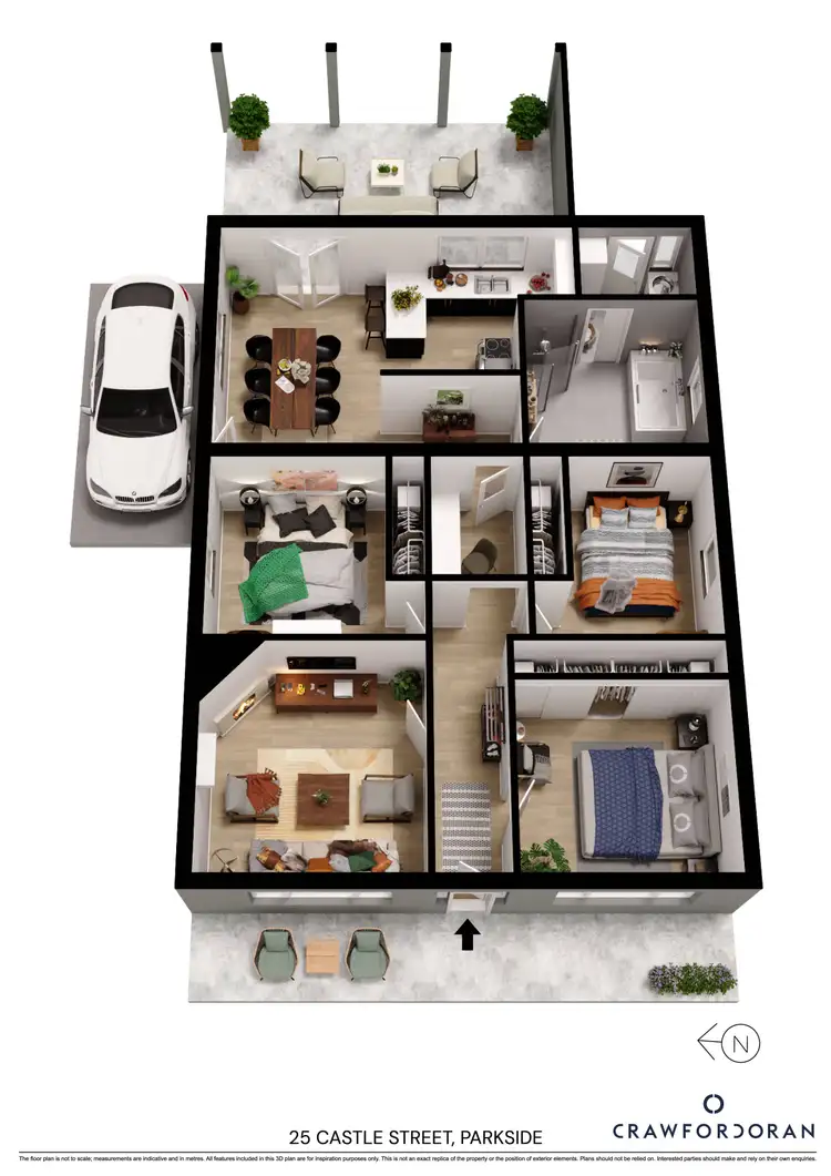 Floorplan of Homely house listing, 25 Castle Street, Parkside SA 5063