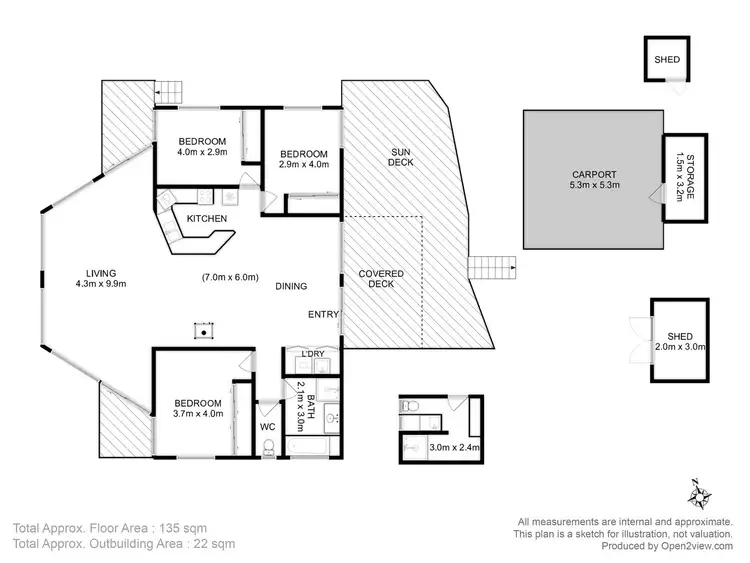 Floorplan of Homely house listing, 4 Reef View Road, Murdunna TAS 7178