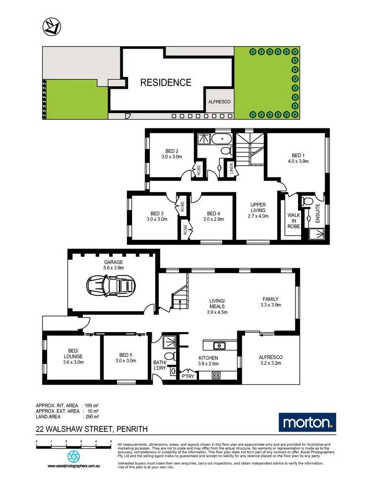 Floorplan of Homely house listing, 22 Walshaw Street, Penrith NSW 2750