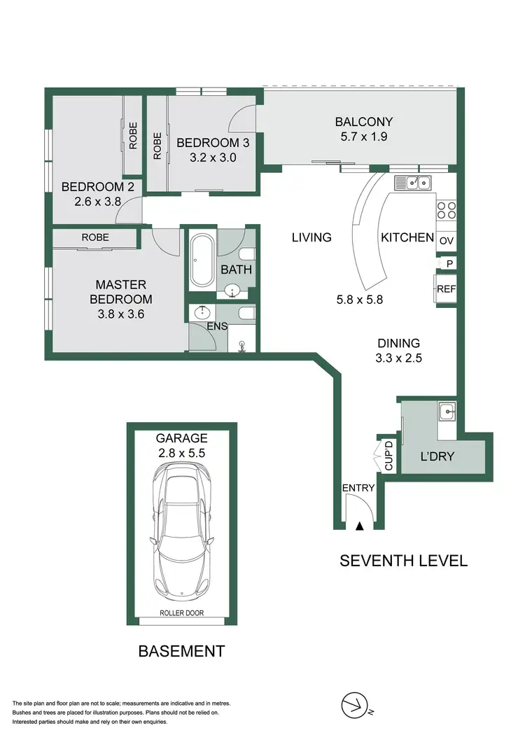 Floorplan of Homely apartment listing, 39/22-28 Wellington Street, Bondi NSW 2026