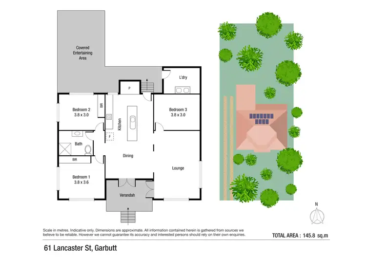 Floorplan of Homely house listing, 61 Lancaster Street, Garbutt QLD 4814