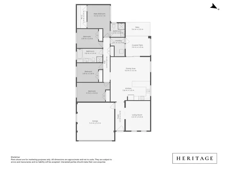 Floorplan of Homely house listing, 14 Coorumbung Street, Morisset NSW 2264
