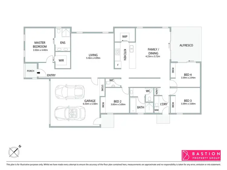 Floorplan of Homely house listing, 14 Esplin Street, Taylor ACT 2913