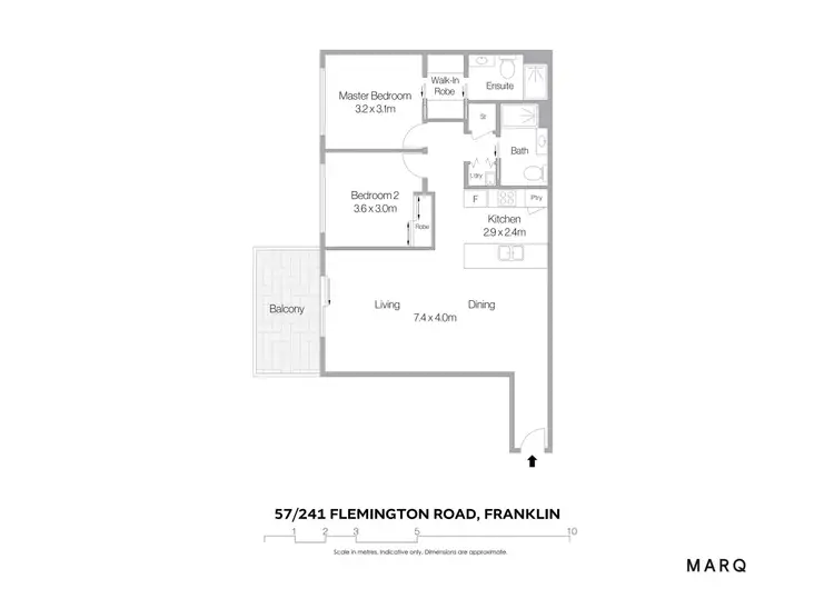 Floorplan of Homely apartment listing, 57/241 Flemington Road, Franklin ACT 2913