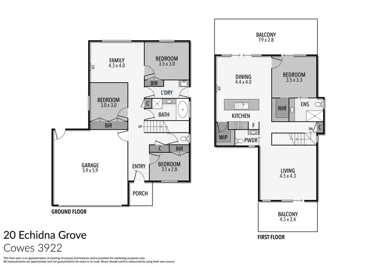 Floorplan of Homely house listing, 20 Echidna Grove, Cowes VIC 3922