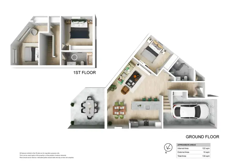 Floorplan of Homely townhouse listing, 7/74 Kenibea Avenue, Kahibah NSW 2290