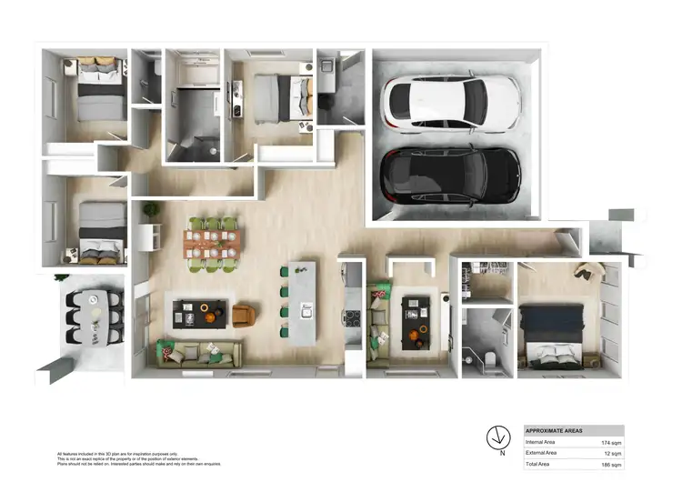 Floorplan of Homely house listing, 24 Tempranillo Crescent, Cessnock NSW 2325
