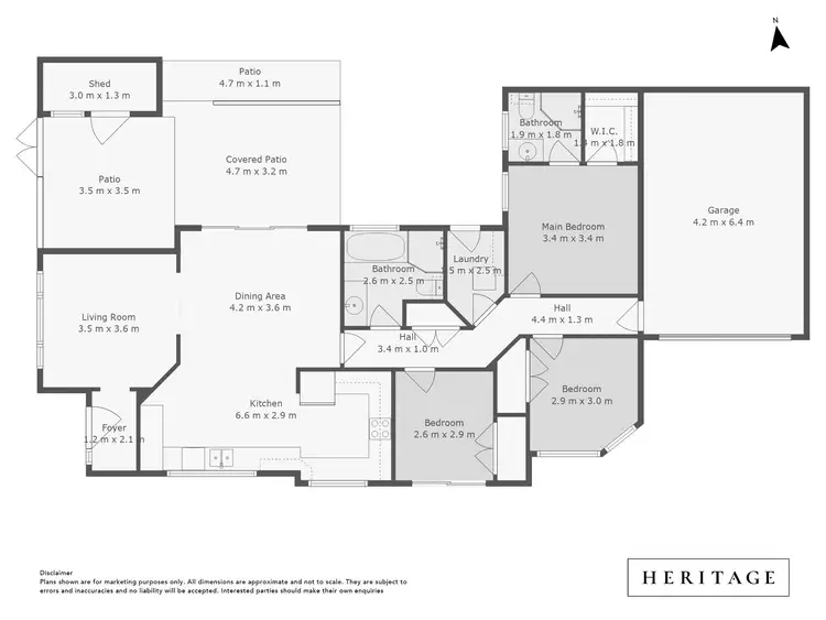 Floorplan of Homely house listing, 17 Fravent Street, Toukley NSW 2263