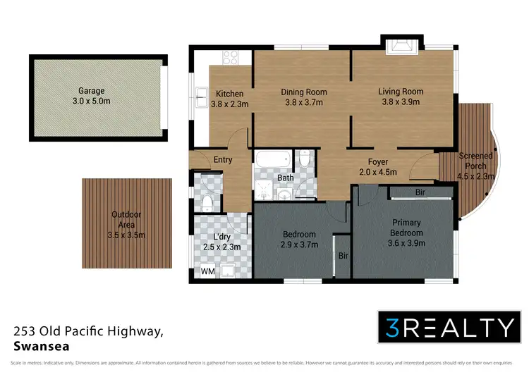 Floorplan of Homely house listing, 253 Old Pacific Highway, Swansea NSW 2281