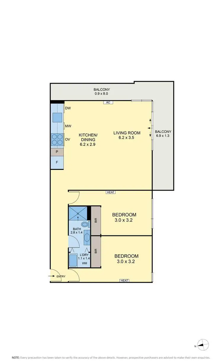 Floorplan of Homely apartment listing, 113/8 Webb Road, Airport West VIC 3042