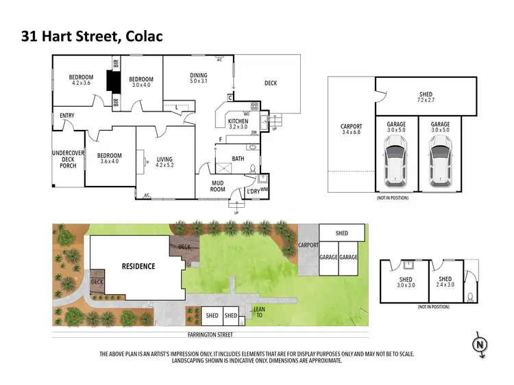 Floorplan of Homely house listing, 31 Hart Street, Colac VIC 3250