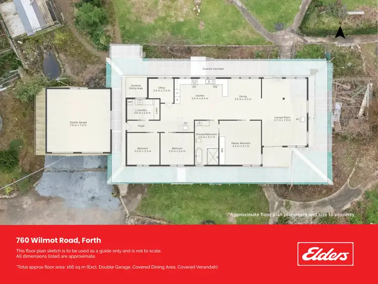 Floorplan of Homely rural property listing, 760 Wilmot Road, Forth TAS 7310