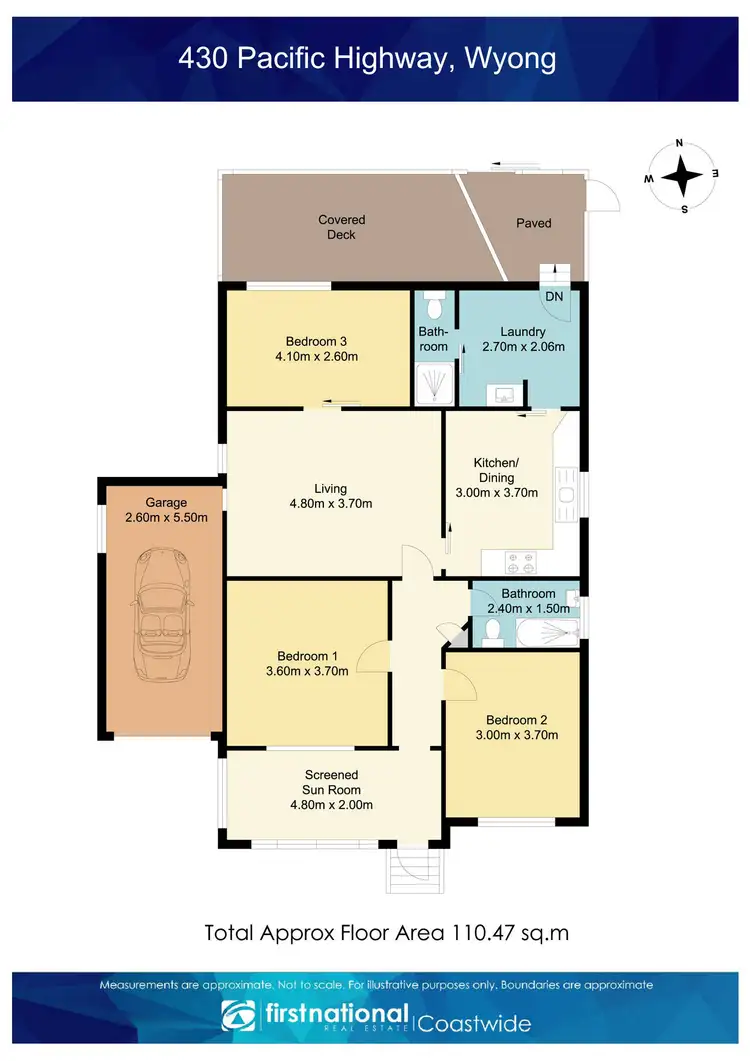 Floorplan of Homely house listing, 430 Pacific Highway, Wyong NSW 2259