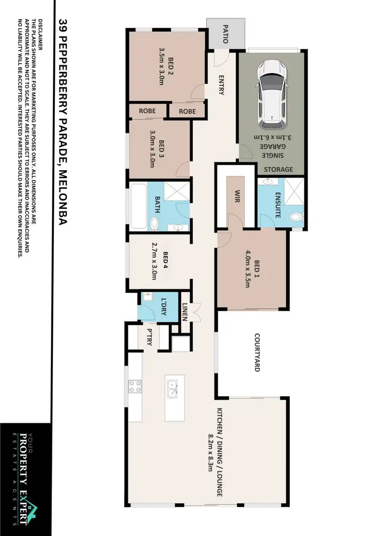 Floorplan of Homely house listing, 39 Pepperberry Parade ( Melonba), Marsden Park NSW 2765