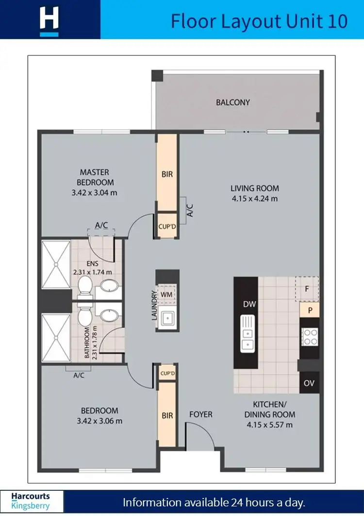Floorplan of Homely unit listing, 10/13 Albert Street, Cranbrook QLD 4814