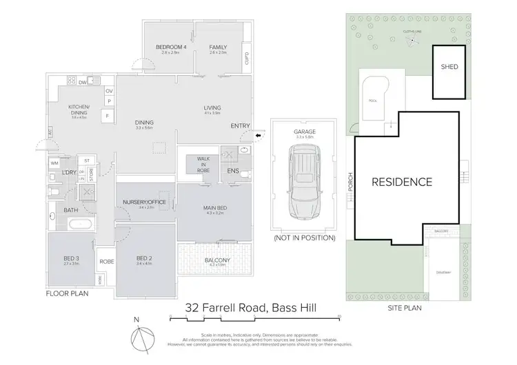 Floorplan of Homely house listing, 32 Farrell Road, Bass Hill NSW 2197