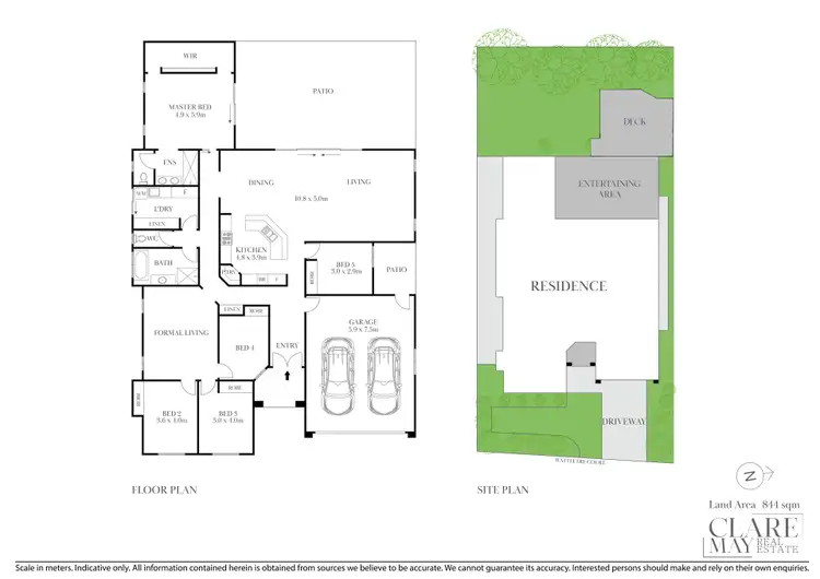 Floorplan of Homely house listing, 7 Wattletree Court, Brookwater QLD 4300