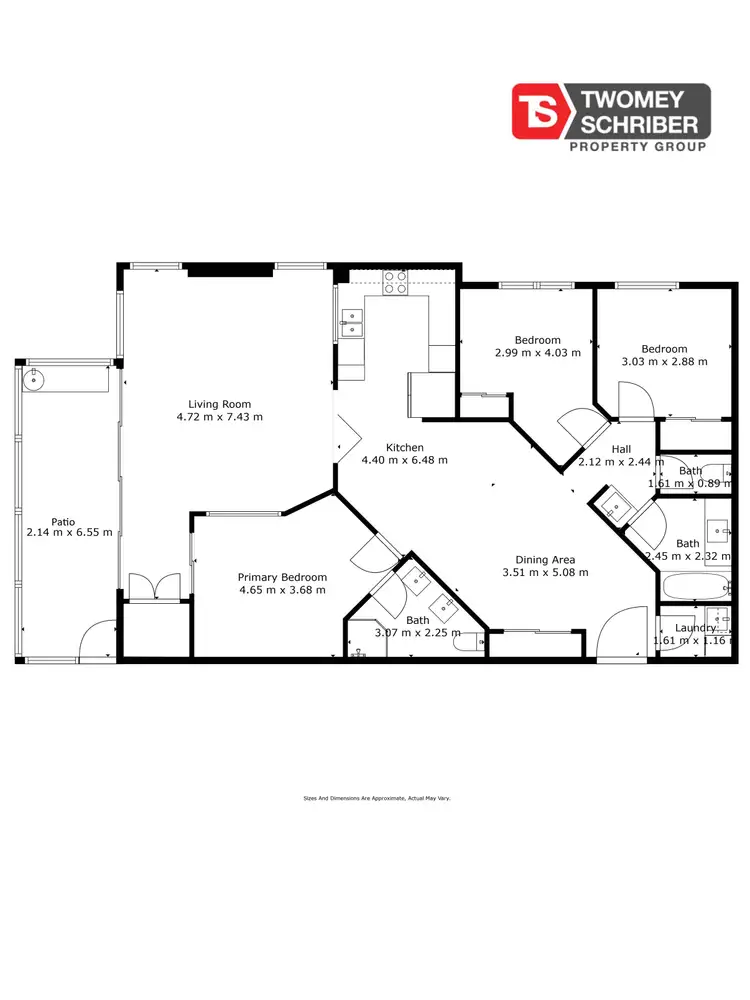 Floorplan of Homely apartment listing, 4/21 Digger Street, Cairns North QLD 4870