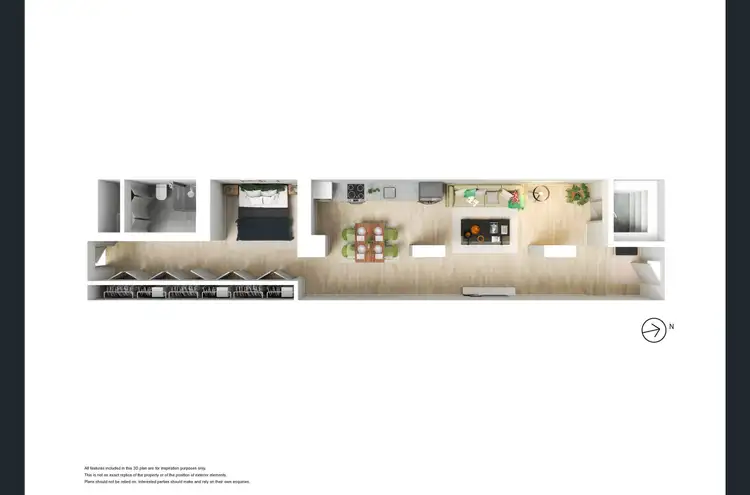Floorplan of Homely unit listing, 2A/187 Collins Street, Melbourne VIC 3000
