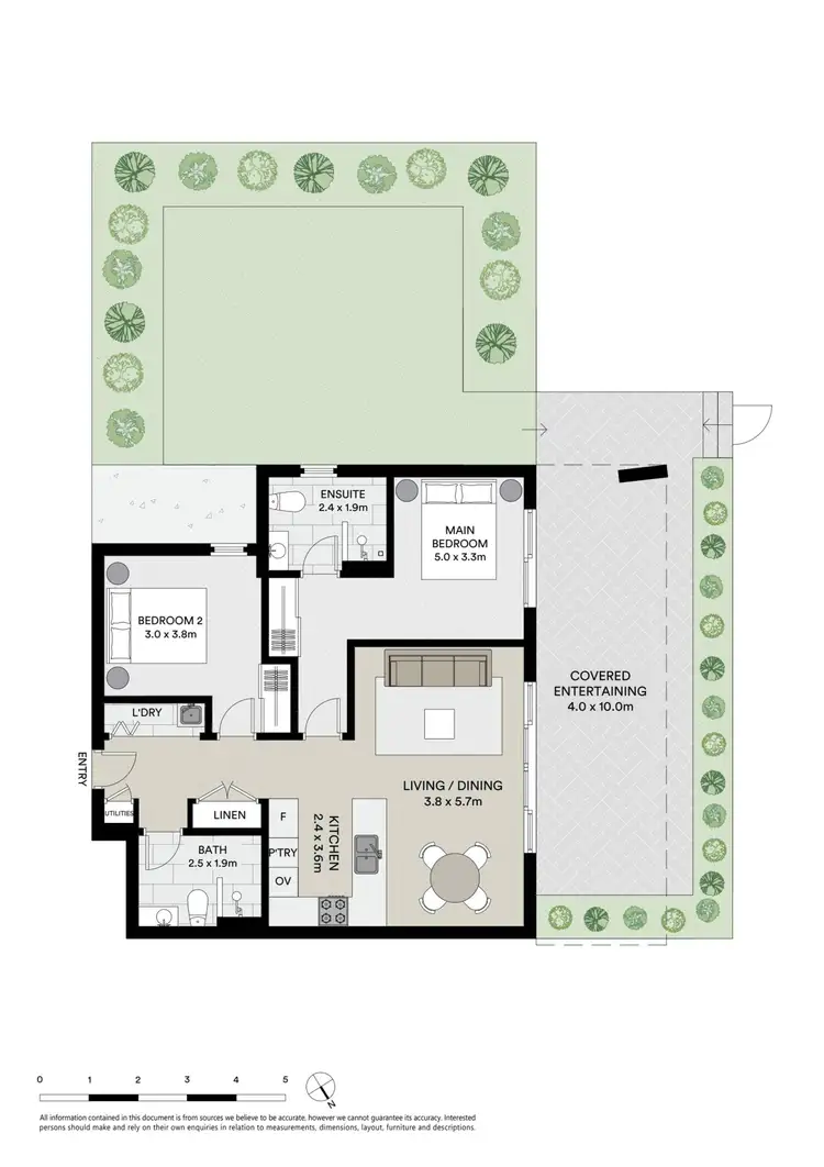 Floorplan of Homely apartment listing, 402/156D Terrigal Drive, Terrigal NSW 2260