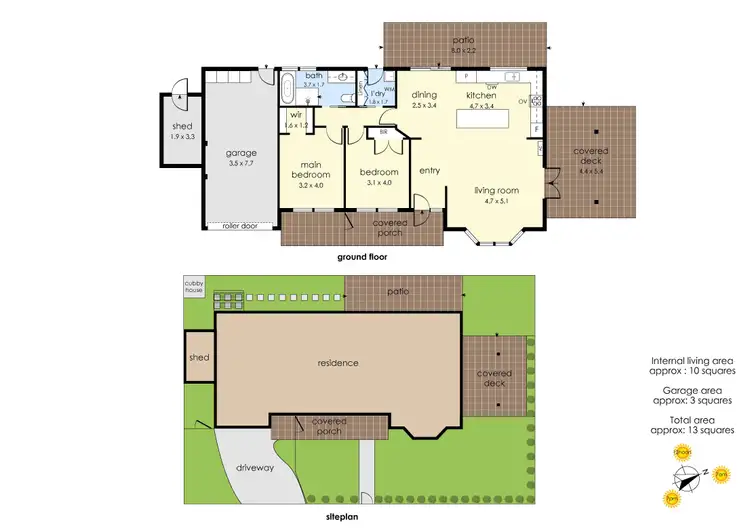 Floorplan of Homely house listing, 153a Beach Street, Frankston VIC 3199